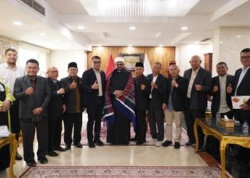 Sekjen Islamic Research Academy Al-Azhar Terima Delegasi PWM dan UMSU