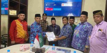 PCM Percut Sei Tuan Serahkan 3 Sertifikat Tanah SHM ke PWM Sumut: Wujud Komitmen Menjaga Aset Persyarikatan