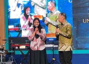 Monolog Maily Chung Memukau Yudisium FISIP UMSU, Rektor Beri Beasiswa Hingga Tamat