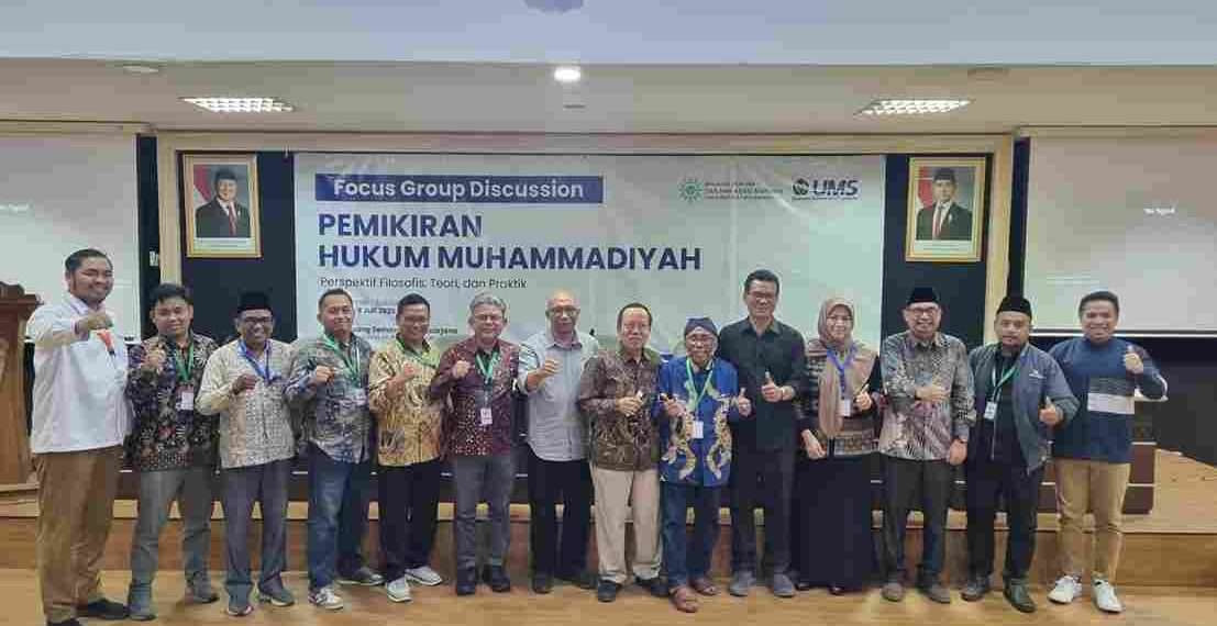 FGD Pemikiran Hukum Muhammadiyah Digelar, Dorong Narasi Hukum Berkemajuan