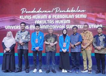 Fahum UMSU Gelar Pendadaran Klinis Hukum dan Peradilan Semu