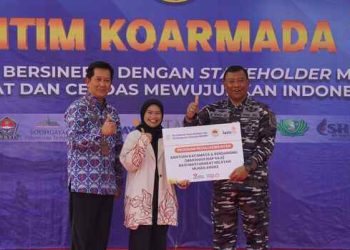 Bakti Sosial Salurkan Kacamata dan Rendangmu, Koarmada AL dan BKKBN Gandeng Lazismu Komitmen Tingkatkan Kualitas Kesehatan Warga Pesisir Muara Angke