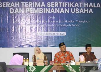 Lebih 100 UMKM Tuban Terima Sertifikat Halal dari LPH-KHT Muhammadiyah