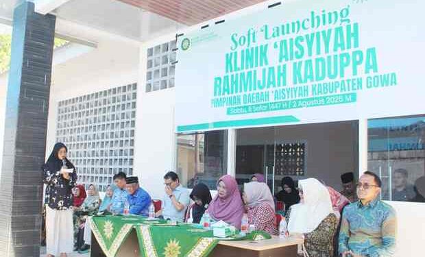Soft Opening Klinik Aisyiyah di Samata, Begini Pesan PDA Gowa