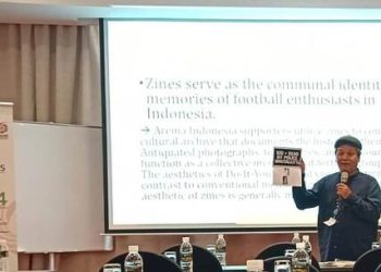 Teliti tentang Zine Suporter Sepakbola, Sekretaris LPO PP Muhammadiyah Jadi Presenter Terbaik di MSC 14