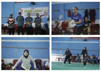 Sambut HUT Kemerdekaan RI ke-80, LPO PWM Sumut & PWNA Gelar Turnamen Badminton