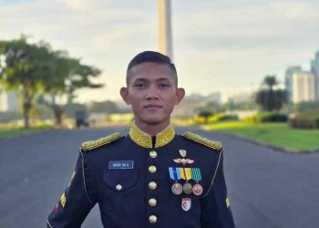 Membanggakan! Dedek Triandika Alumni SMA Muhammadiyah-7 Serbalawan Paspampres di Istana Negara