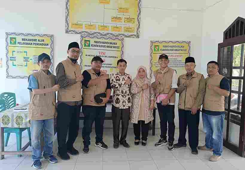 Audiensi ke Camat Dolok Batu Nanggar, Ketua LPM Serbalawan Sampaikan Aspirasi Masyarakat