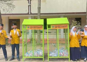 Kotak Besi Hijau, Simbol Gerakan Peduli Lingkungan Santri MBS Bumiayu Brebes