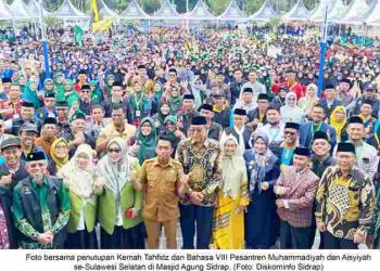 PP Muhammadiyah Apresiasi Kesuksesan Kemah Tahfidz VIII di Sidrap