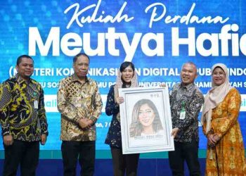 Kuliah Perdana Mahasiswa Baru UMSU, Menteri Komdigi Dorong Gen Z Optimalkan AI