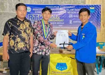 Terpilih Secara Aklamasi, Bani Pratama Pimpin PMII UNIMED Periode 2025–2026