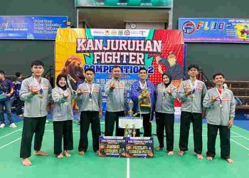 Tampil Gemilang, Tapak Suci UMSU Sabet 10 Emas, 2 Perak dan Gelar Juara Umum di Kanjuruhan Fighter Competition
