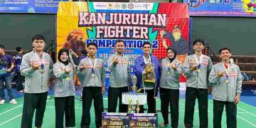 Tampil Gemilang, Tapak Suci UMSU Sabet 10 Emas, 2 Perak dan Gelar Juara Umum di Kanjuruhan Fighter Competition