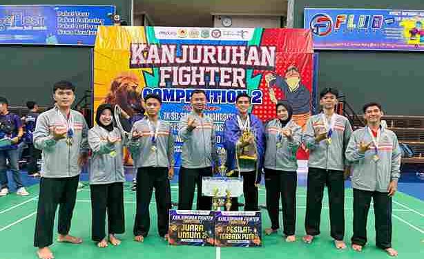 Tampil Gemilang, Tapak Suci UMSU Sabet 10 Emas, 2 Perak dan Gelar Juara Umum di Kanjuruhan Fighter Competition