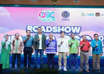 Ratusan Siswa dari 20 SMA Antusias Ikuti UMSU “Roadshow Beasiswa OSC 2025”