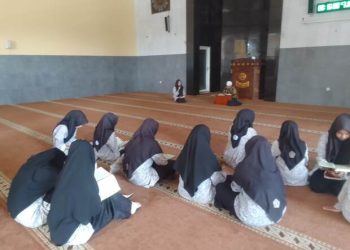 Siswa-siswi Kelas Tahfidz SMA Muhammadiyah 4 Belik Mengikuti Ujian Tasmi’ Al-Qur’an