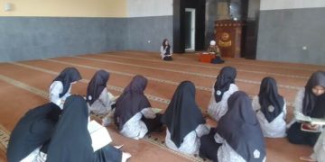 Siswa-siswi Kelas Tahfidz SMA Muhammadiyah 4 Belik Mengikuti Ujian Tasmi’ Al-Qur’an