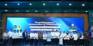 UMSU dan UINSU Sepakat Kerjasama Tridharma Perguruan Tinggi