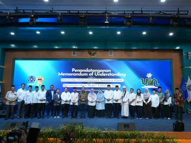 UMSU dan UINSU Sepakat Kerjasama Tridharma Perguruan Tinggi