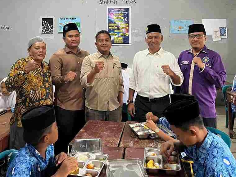 PDM Serdang Bedagai Pantau MBG Perguruan Muhammadiyah Sei Rampah