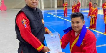 Ketua HIPMI Lubuk Linggau Dilantik Jadi Kader Tapak Suci