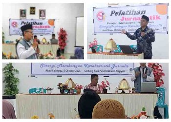 Pengurus PWM Sulsel Bawa Materi Pelatihan Jurnalistik di PDA Makassar