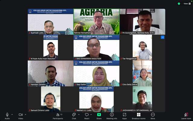 61 Mahasiswa RPL MIH UMSU Resmi Mulai Kuliah Perdana