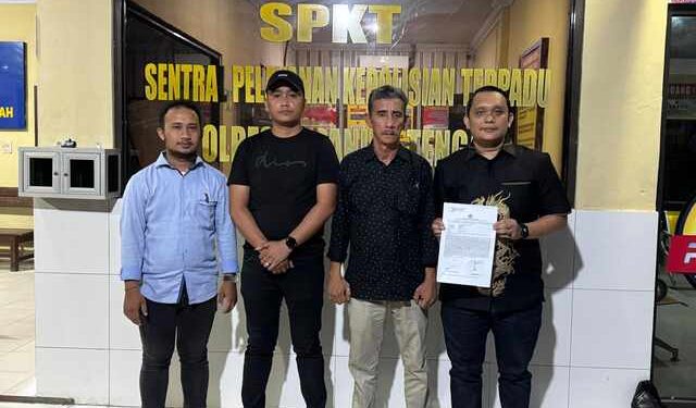 Diduga Hasut Massa, Dua Warga Dilaporkan ke Polres Tapteng Usai Kericuhan di Rumah Mantan Bupati