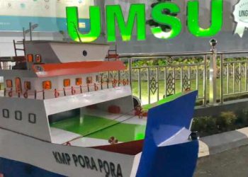 Tim Safinat Al-Nasr FIKTI UMSU Lolos Finalis KKI 2025 di Divisi Autonomous Surface Vessel