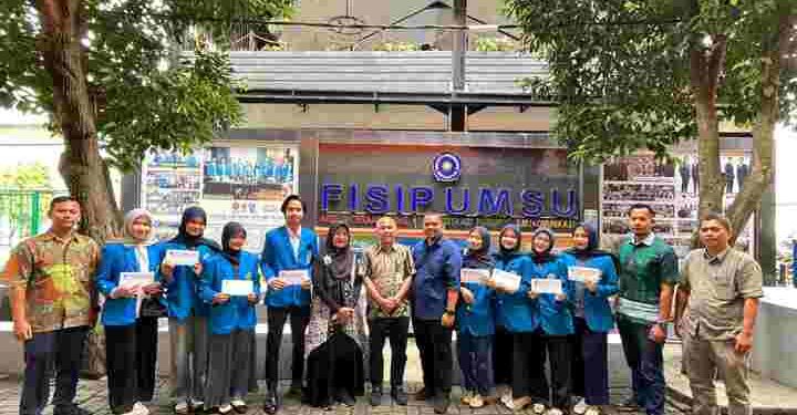 FISIP UMSU Beri Tali Asih dan Berangkatkan 2 Tim Mahasiswa ke Pimnas 2025 Makassar