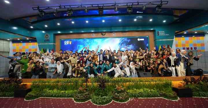 Meriah! Launching Penmaru UMSU 2026 Dihadiri 58 Sekolah dan Mahasiswa Internasional