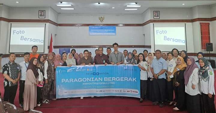 ParagonCorp dan KGBN Medan Gelar Gerakan #1MyYouthStopBullying, BBGTK Sumut Apresiasi Komitmen Cegah Perundungan
