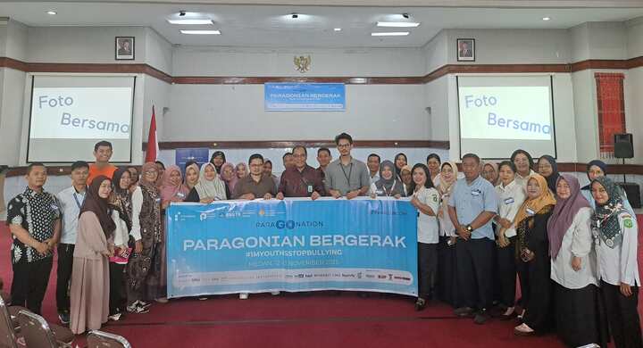 ParagonCorp dan KGBN Medan Gelar Gerakan #1MyYouthStopBullying, BBGTK Sumut Apresiasi Komitmen Cegah Perundungan