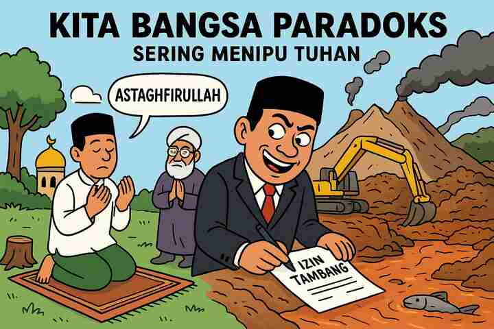 Kita Bangsa Paradoks: Sering Menipu Tuhan