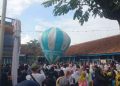 Dihadiri Ribuan Warga, Puncak Milad ke-113 PCM Panawuan Garut Gelar Jalan Sehat Hingga Peluncuran Balon Udara