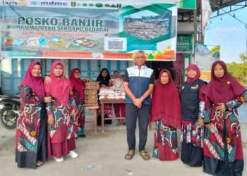 Muhammadiyah dan Aisyiyah Serdang Bedagai Buka Posko Bencana Banjir