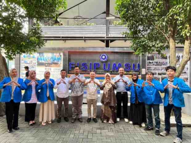 Lolos Abdidaya PPK Ormawa 2025, FISIP UMSU Lepas Tim HMJ Kessos ke Malang