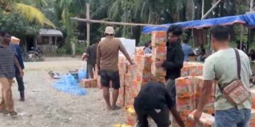 Tim Mahasiswa Kessos FISIP UMSU Tembus Kecamatan Terdalam di Aceh Tamiang, Salurkan Bantuan dan Tolong Korban Bencana