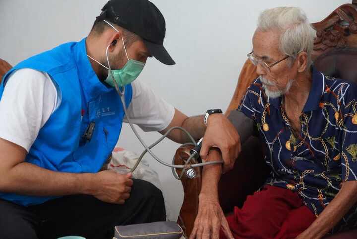 Wujudkan Kemanusiaan Universal, MDMC Jateng Berikan Layanan untuk Penyintas di Gereja HKBP Wek II Batang Toru