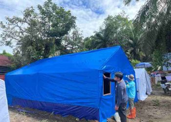 Jelang Masa Transisi, MDMC Jateng Siapkan Hunian Darurat untuk Warga Batang Toru