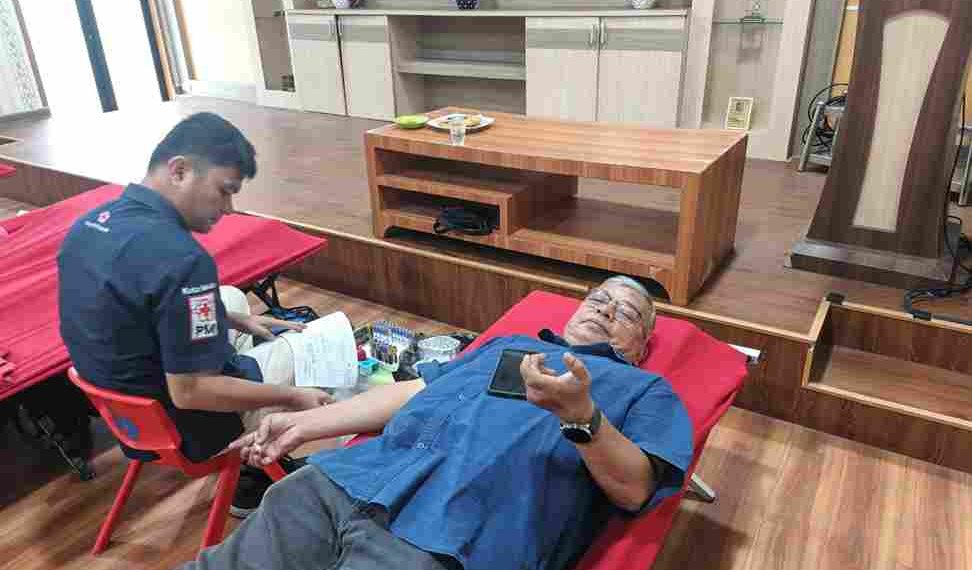 FISIP UMSU Gelar Bakti Peduli Kemanusiaan lewat Donor Darah Bersama PMI Kota Medan