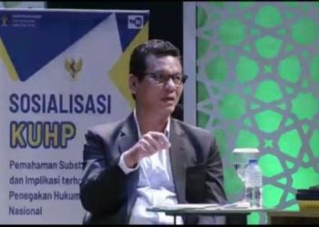 Dekan FH UMSU Paparkan Substansi dan Tantangan KUHP Baru dalam Sosialisasi Kanwil Kemenkumham Sumut