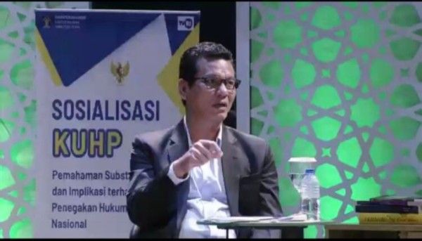 Dekan FH UMSU Paparkan Substansi dan Tantangan KUHP Baru dalam Sosialisasi Kanwil Kemenkumham Sumut