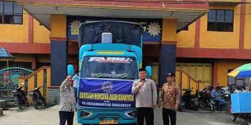 AUM dan Warga Muhammadiyah Simalungun Himpun dan Kirim Bantuan Bencana