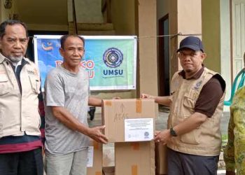 Didukung Kemendiktisaintek RI, Tim PKM UMSU Salurkan Bantuan untuk Korban Banjir Bandang dan Longsor di Kota Sibolga