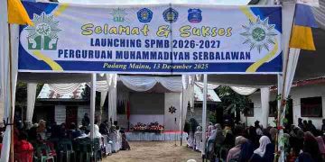 Sukses Launching PPDB Perguruan Muhammadiyah Serbelawan, Pertama Kalinya Digelar di Nagori Padang Mainu