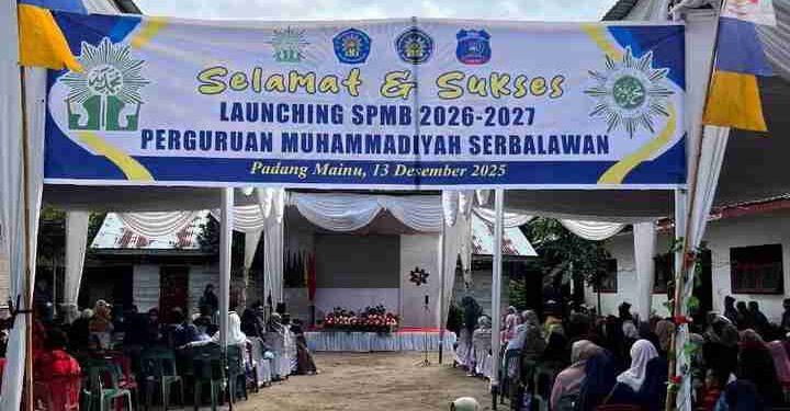 Sukses Launching PPDB Perguruan Muhammadiyah Serbelawan, Pertama Kalinya Digelar di Nagori Padang Mainu