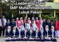 Leadership Class SMP Muhammadiyah 16 Lubuk Pakam: Meneguhkan Kepemimpinan Pribadi dan Karakter Islami Siswa