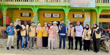 Mahasiswa Internasional UMSU Aksi Peduli Korban Banjir di Aceh Tamiang